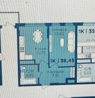 1-bedroom apartment for sale
