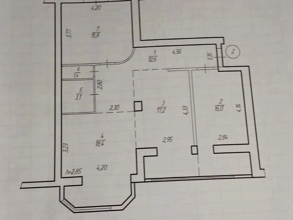Apartment. Lutsk, Teremnivska st.