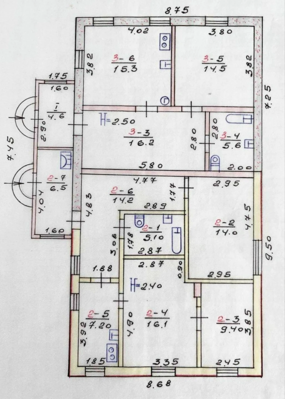 Будинок, Новожанове-ЗІШ, 128 м²