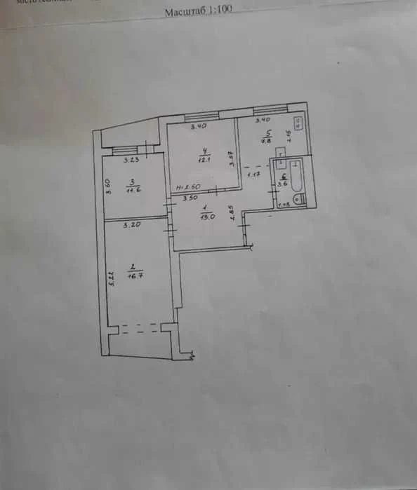 Продається 3-кімнатна квартира, проспект Науки, метро Научна.