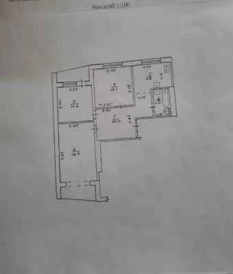 Продається 3-кімнатна квартира, проспект Науки, метро Научна.