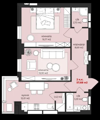2-room apartment in the heart of Zhytomyr - a place where comfort