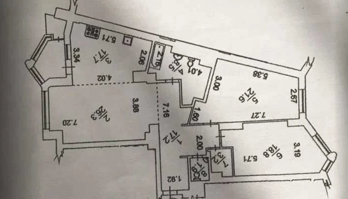 Центр Золоті Ворота Вид на велотрек 3 кімнати 120м² Богдана