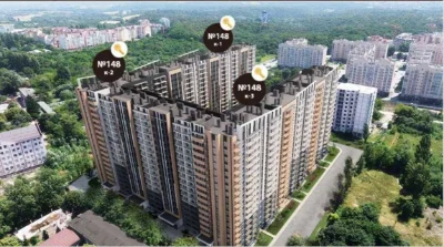 Sale of 1-bedroom apartment in the ЖК Kryshtale Dzyelya street. Akademika Zabol
