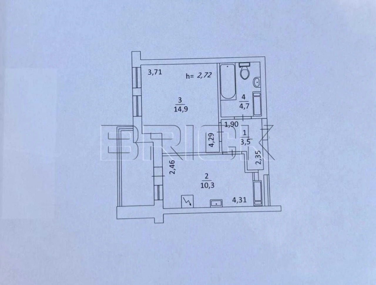 For Sale 1-Bedroom Apartment, Dniprovska Mriya, Sosyura 6B, Kyiv