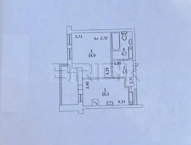 For Sale 1-Bedroom Apartment, Dniprovska Mriya, Sosyura 6B, Kyiv