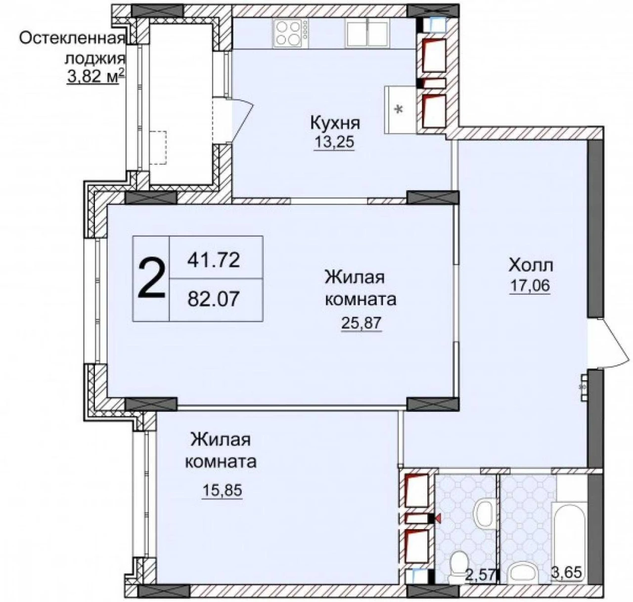 Преміум ЖК Новопечерські Липки.  2к 3к квартира, 82м2.  метр