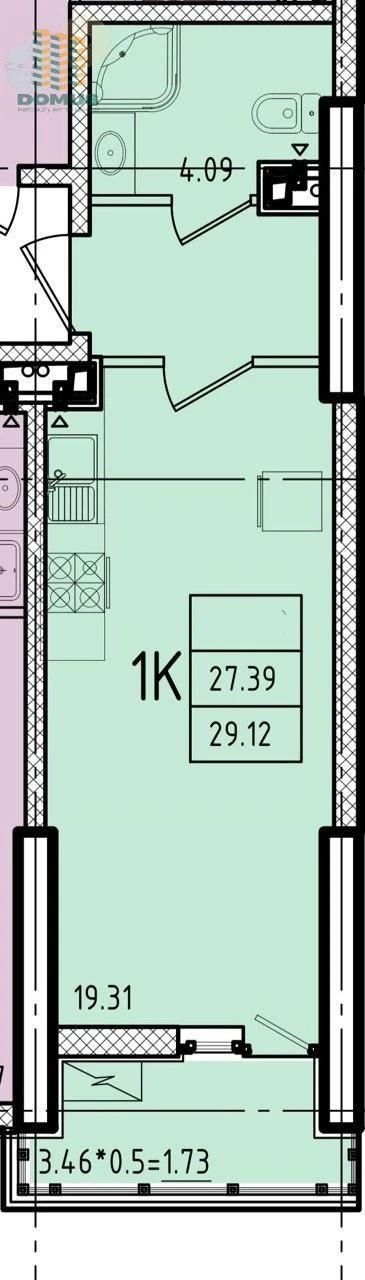 Продам 1 комн ЖК Эллада Генуэзская, Гефест, пл. 10 Апреля/Ар