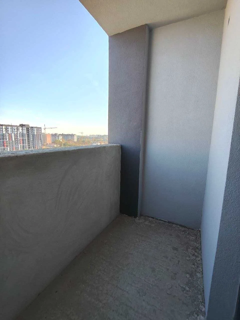 2-room apartment with a view of the mountains.