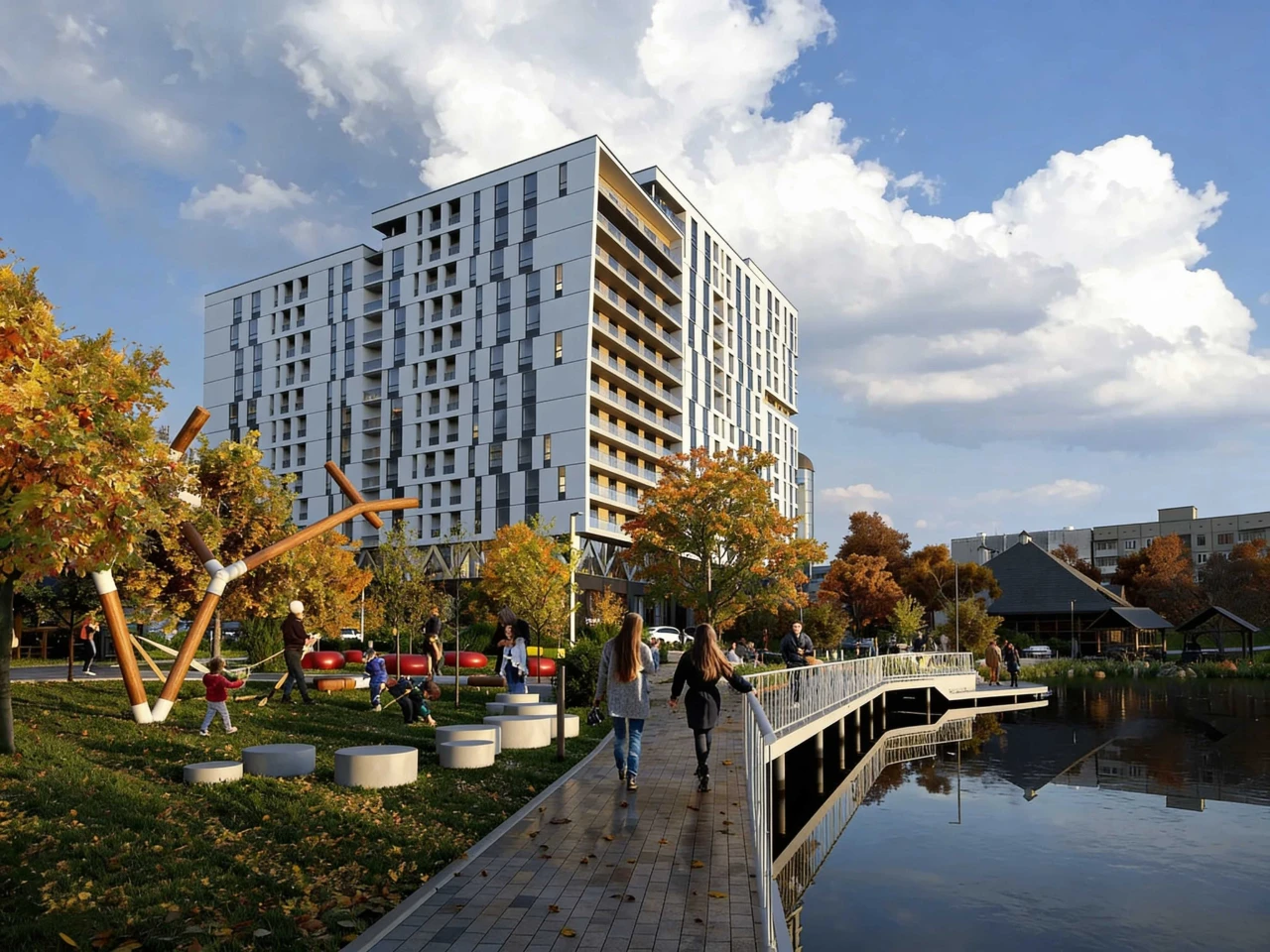 Sale of a 1-bedroom apartment, Lviv, new Lake View residential complex,