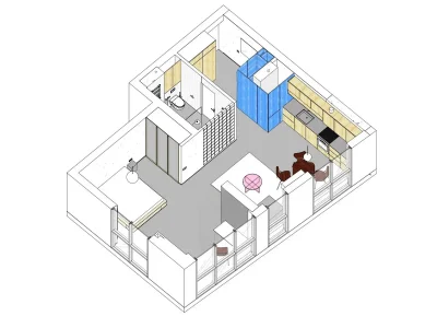 Rent 1-bedroom apartment 55 sq m 10/25 floor.