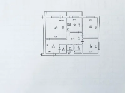 Продаж 3-квартири 81,5 кв. м на вул. Івана Пулюя 1
