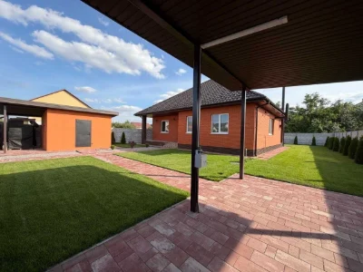 1-пов.НОВИЙ Сучасний будинок 105кв.м на 6сотках з ГАЗОМ КАМІ