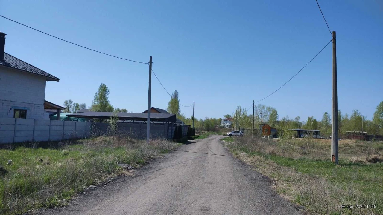 Продаж ділянки під індивідуальне житлове будівництво 7,38 соток
