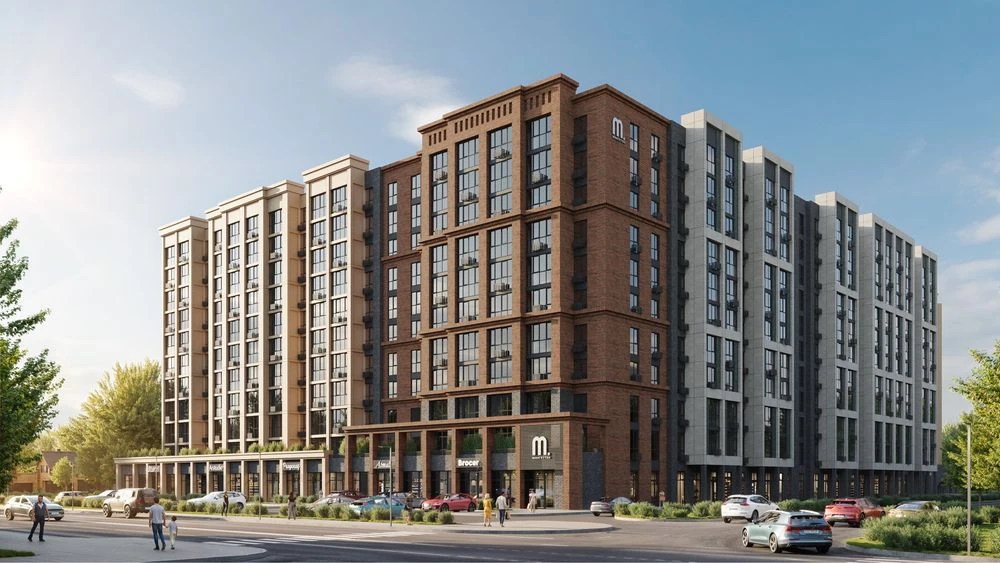 Apartment in the "Manhattan" residential complex, 2 rooms, 3rd floor (2nd section)