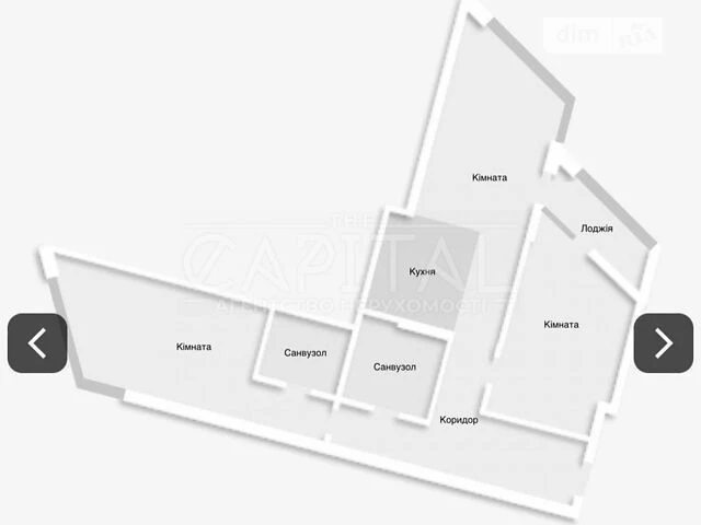 Продаж 2к квартири 100 кв. м на просп. Миколи Бажана 8 • ID