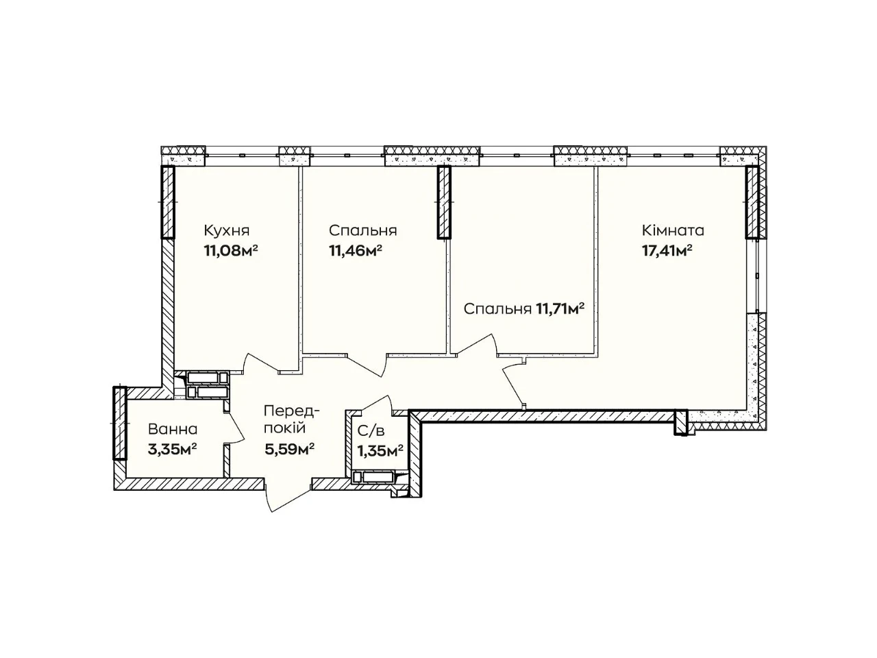 Apartment for Sale in Darnytskyi