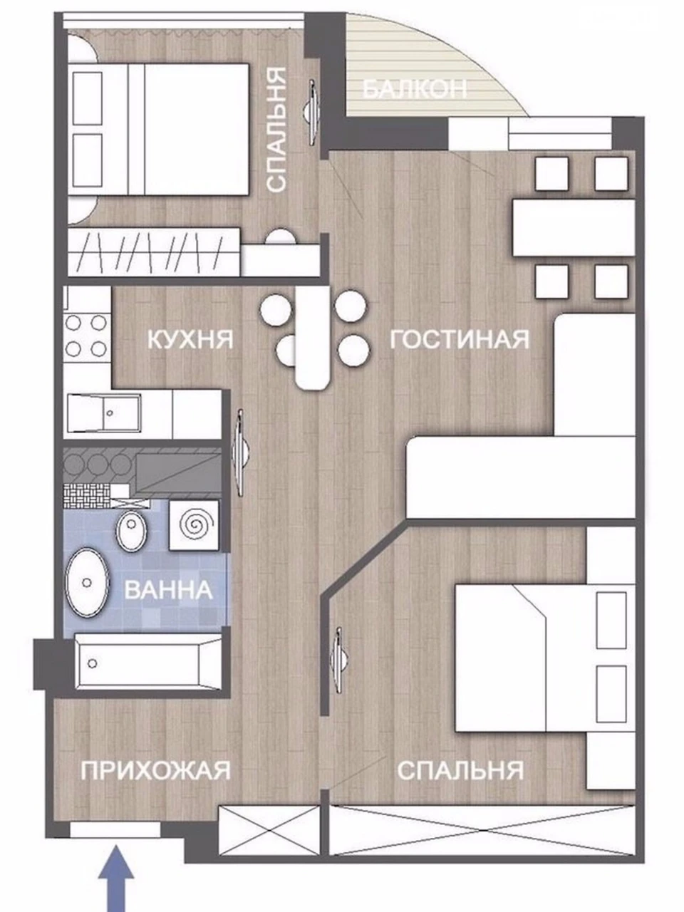 Long-Term Rental Apartment in Arkadia