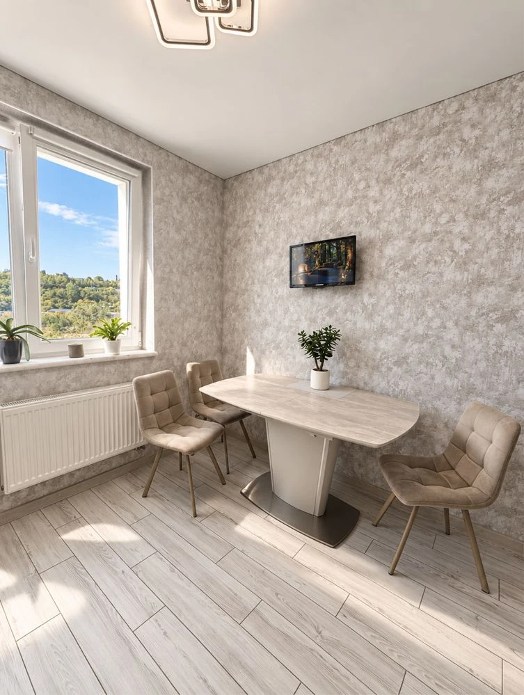 Простора двокімнатна квартира в ЖК «Гідропарк» — 62 м², новий ремонт