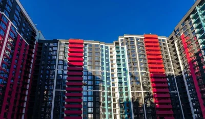 Completed 1-bedroom apartment near the center in the Skygarden residential complex