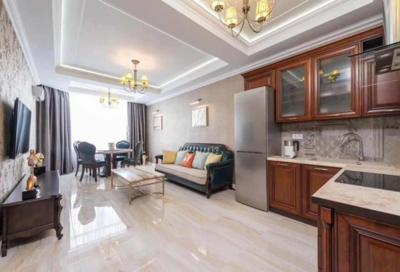 Apartment in ЖК Аристократ, 65 sq m, renovated, Konovalec, 34a / L