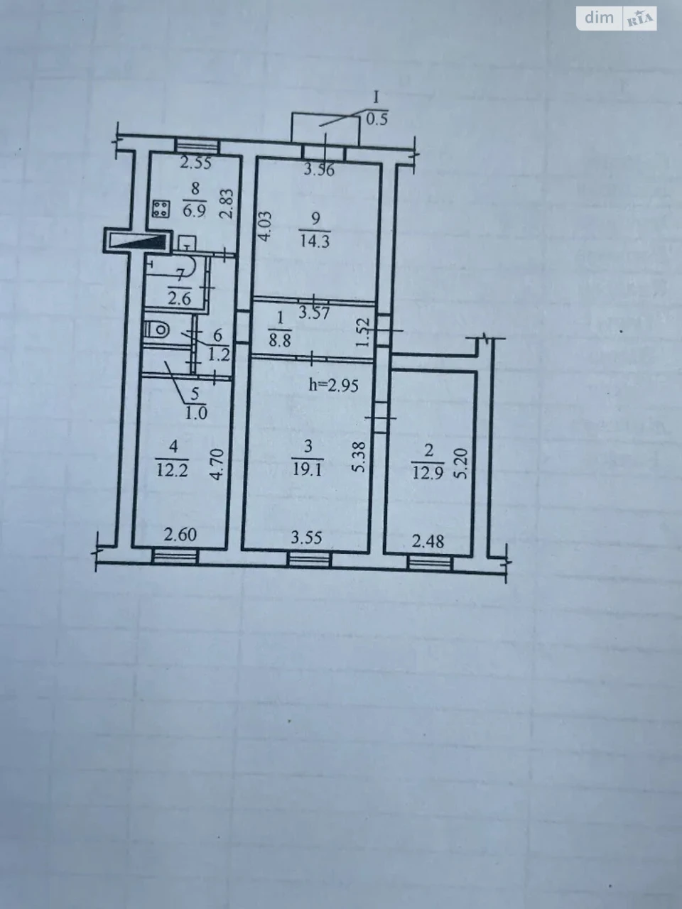 Apartment for Sale on Mazepa Street