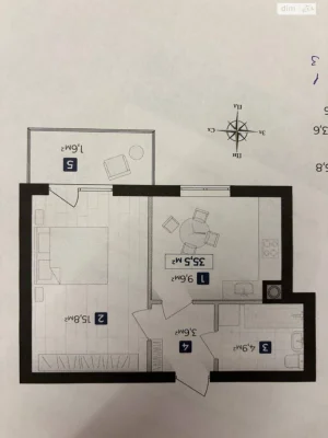 Apartment for Sale in Oprishivtsi