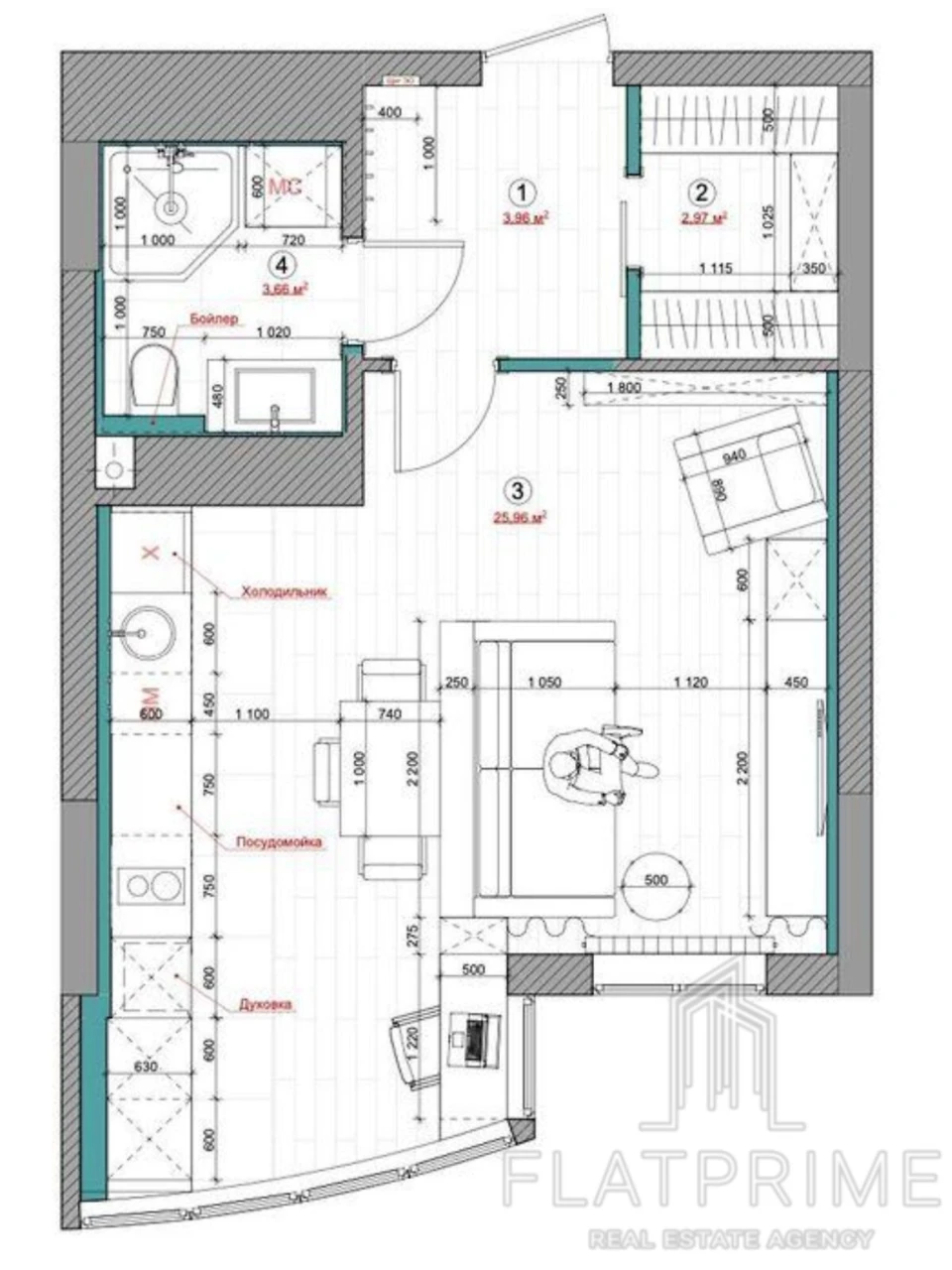 Apartment for Sale - Left Bank Area