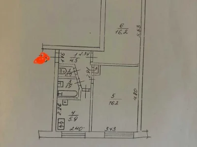 Apartment. Vladislav Zubenko Street, Saltyovka
