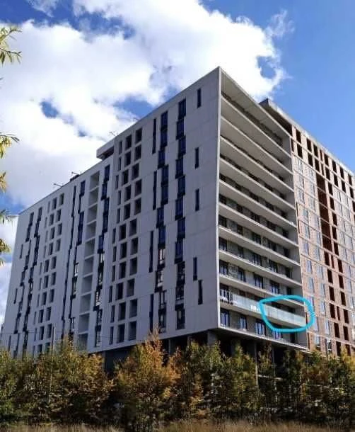 Sale of a 1-bedroom apartment 58.52 sq.m. with a view of the lake in