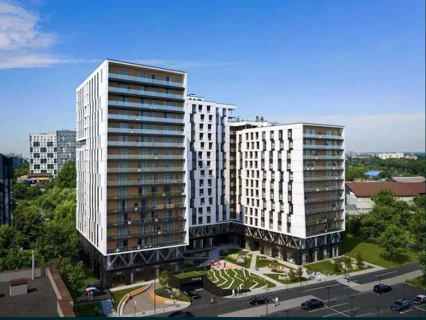 Sale of a 1-bedroom apartment 58.52 sq.m. with a view of the lake in
