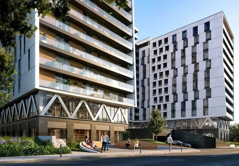 Sale of a 1-bedroom apartment 58.52 sq.m. with a view of the lake in