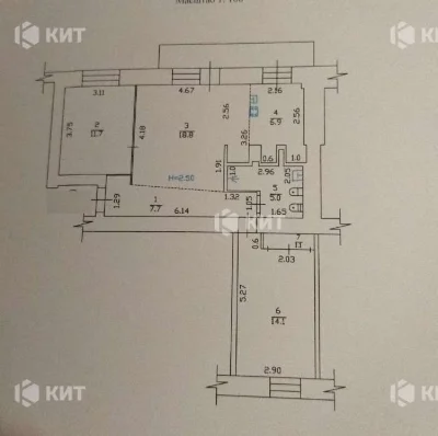 3к. 67м2 Центр, Наукова (ул. Шатиловская) 121609 - Продаж