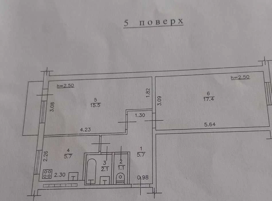 Selling a 2-bedroom apartment in Tairo, cheap
