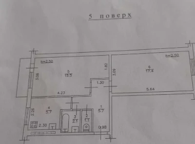 Selling a 2-bedroom apartment in Tairo, cheap