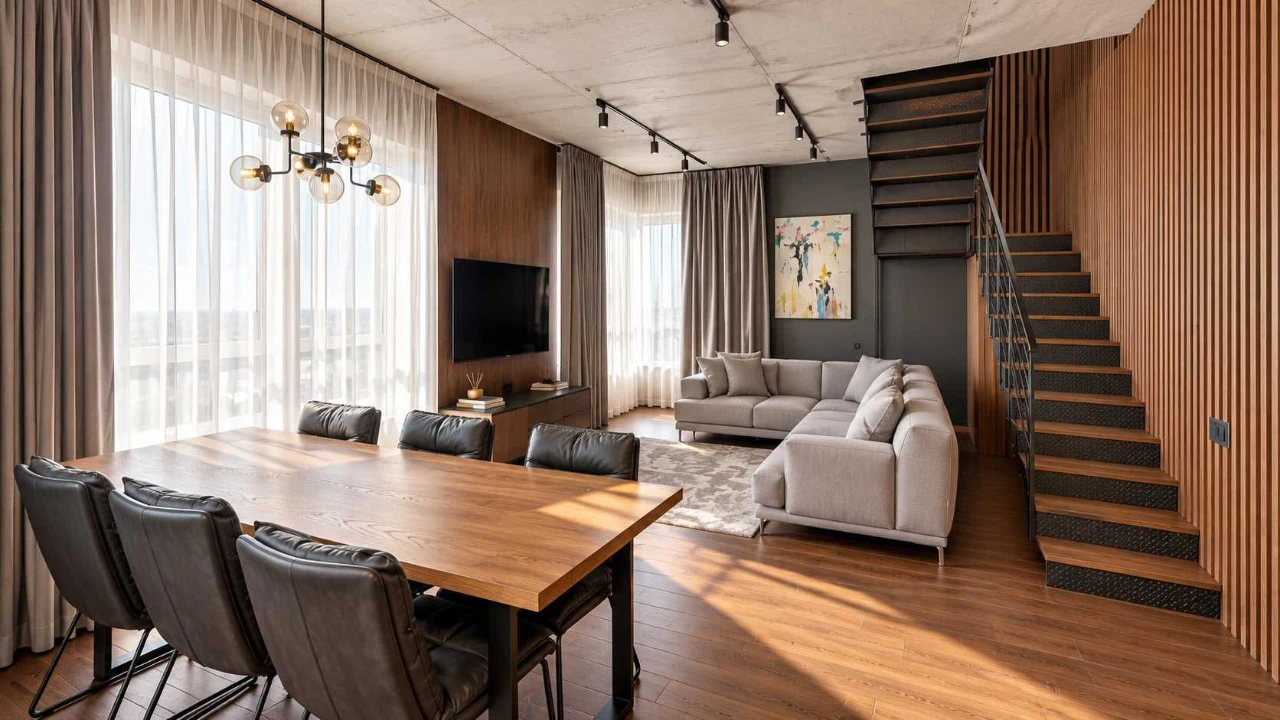 Spacious Apartment with Дніpro View for Sale