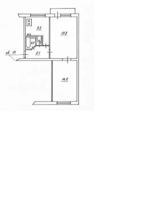 2 room apartment on Air Force Avenue, Solomyany