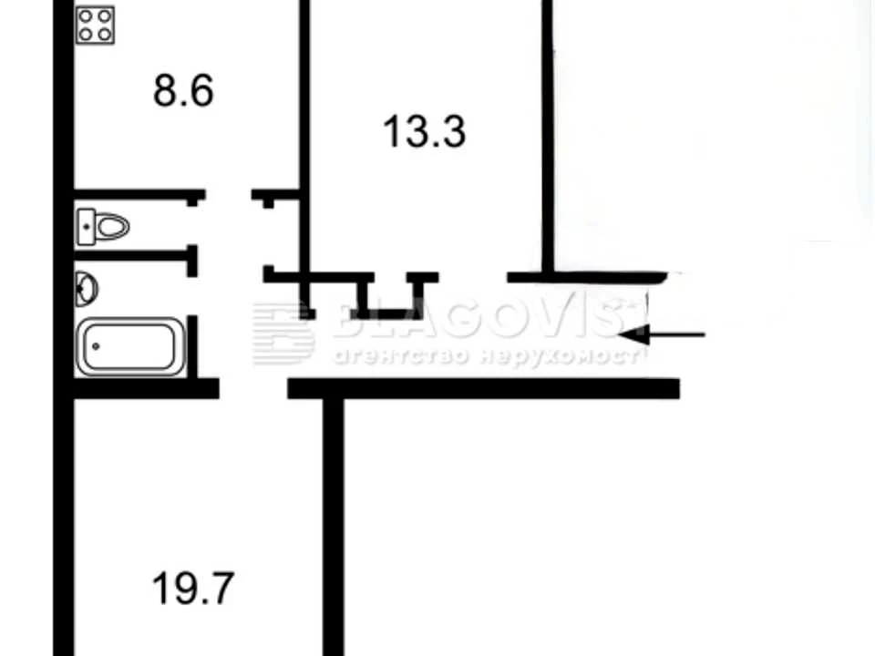 Apartment. Берестейський прос.