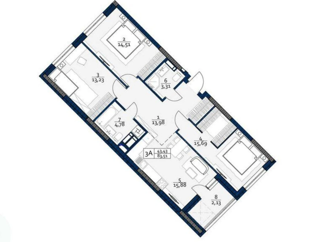 Apartment for Sale - Obolonsky