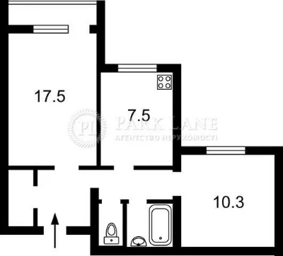 Sale of a 2-bedroom apartment in Шевchenkivsky district