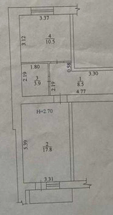 Харків. Продам 1 кімнатну квартиру.