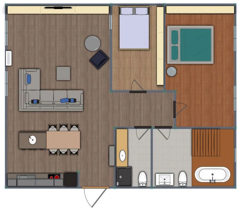Vorontsovsky lane 8. Center. 2 bedrooms. From the owner.