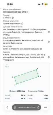 Земельна ділянка 10 соток під забудову