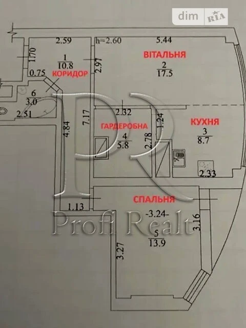 Продаж 2к квартири 60.3 кв. м на просп. Соборності 30 • ID 3
