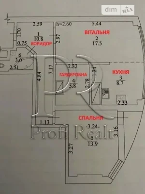 Продаж 2к квартири 60.3 кв. м на просп. Соборності 30 • ID 3