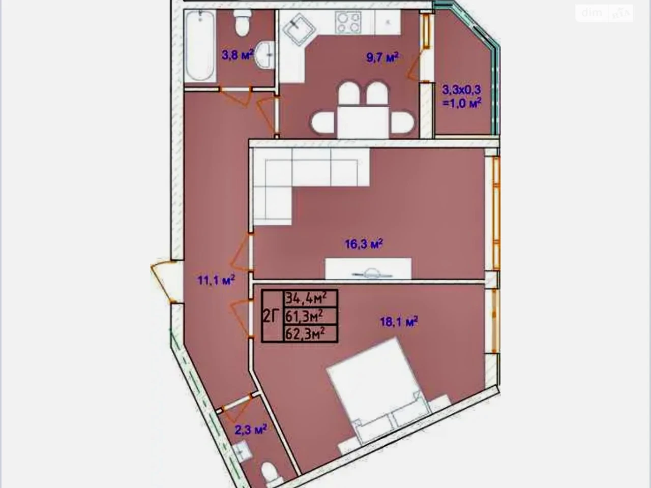 Продается квартира в Аквамарине, Одесса