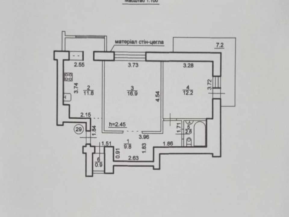 Apartment. Ivano-Frankivsk, Stepan Bandery Street