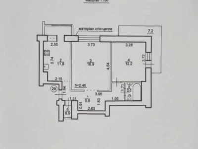 Apartment. Ivano-Frankivsk, Stepan Bandery Street