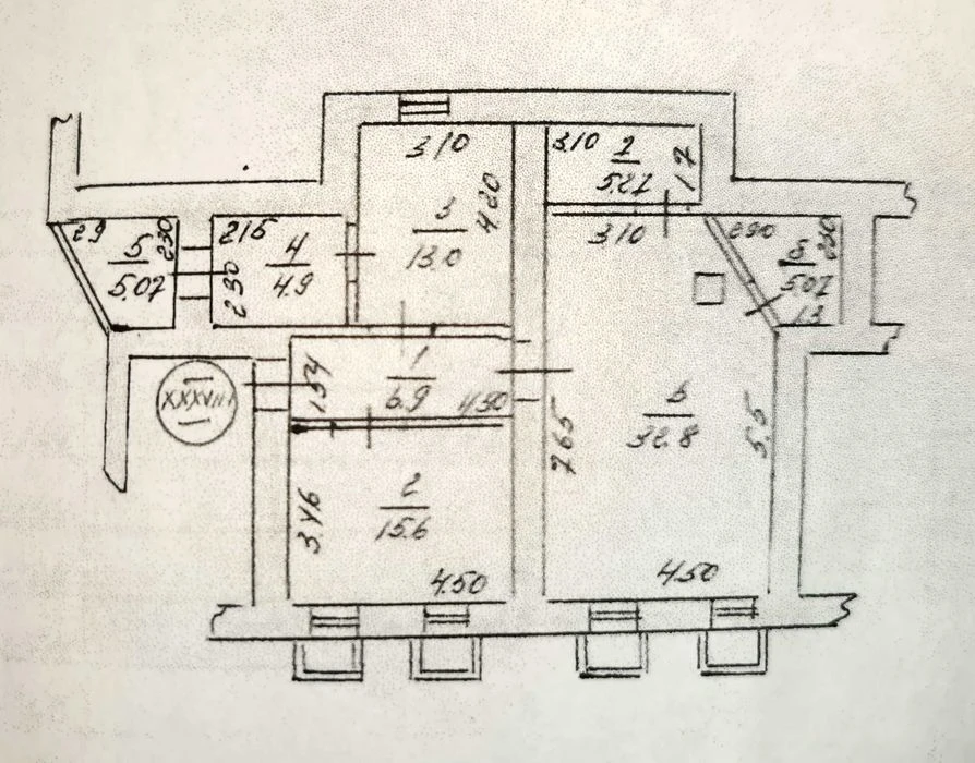 3 rooms of 89 m2 on Metalurgov in the basement of Vozle MakD