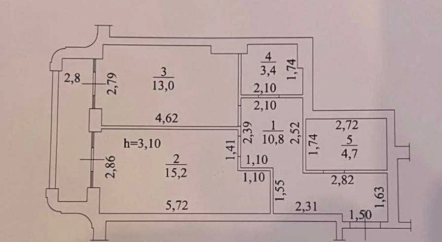 1-кімнатна квартира в ЖК "Гімназист". Центр Одеси.